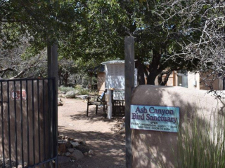 Ash Canyon Bird Sanctuary Entrance